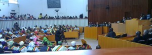 © Crédit Photo KAE - Intervention du Président de la République à l'Assemblée Nationale de la République du Sénégal - Déplacement 12 octobre 2012